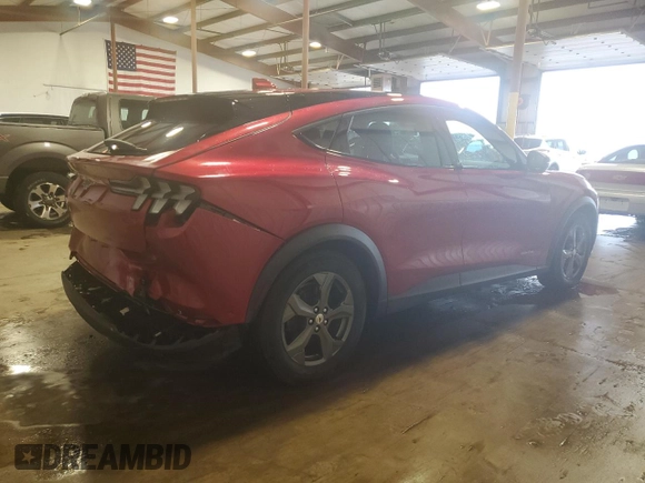 2022 Ford Mustang Mach-E Select z VIN 3FMTK1SS9NMA47670, wystawiony jako Copart lot #57045525 z przebiegiem 23 061 mil mil oraz Szkoda całkowita • Salvage title. Historia ofert i sprzedaży dostępna na DreamBid. Obrazek 3.