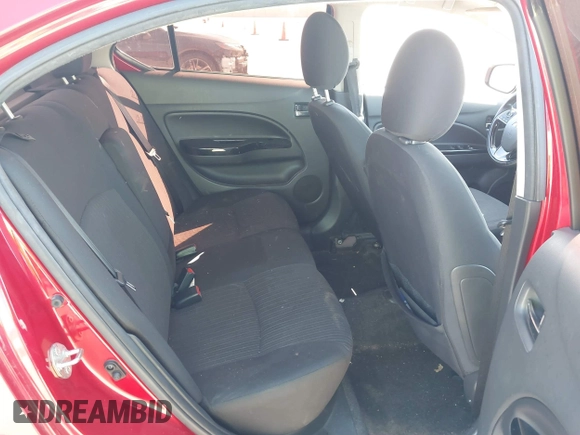 2018 Mitsubishi Mirage G4 SE with VIN ML32F4FJ7JHF10708, listed as a IAAI auction lot 41869431 with 101,112 mi miles. Bid and sale history available at carsss.com. Image 8.