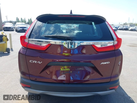 2017 Honda CR-V LX with VIN 2HKRW6H30HH215304, listed as a IAAI auction lot 42185578 with 62,958 mi miles and . Bid and sale history available at DreamBid. Image 16.