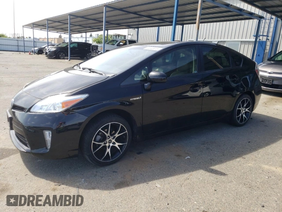 2014 Toyota Prius Four with VIN JTDKN3DU2E1750624, listed as a Copart auction lot 55048815 with 103,318 mi miles and Salvage Title. Bid and sale history available at DreamBid. Image 1.