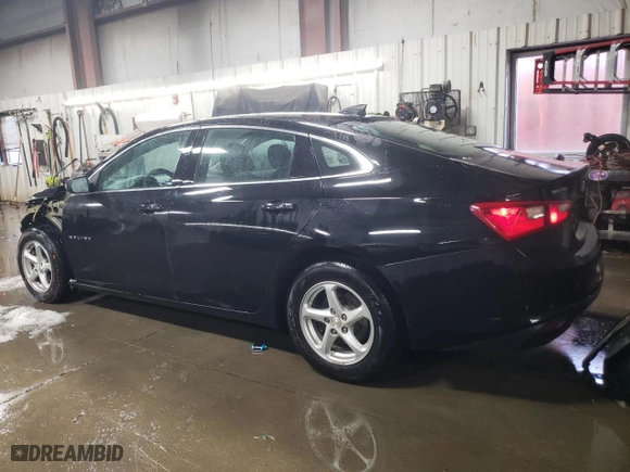 2017 Chevrolet Malibu LS with VIN 1G1ZB5ST8HF284033, listed as a Copart auction lot 43940785 with 152,446 mi miles and Salvage Title. Bid and sale history available at carsss.com. Image 2.