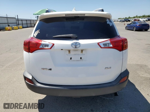 2013 Toyota RAV4 XLE with VIN JTMWFREV1D5016427, listed as a Copart auction lot 60361685 with 130,283 mi miles and Salvage title. Bid and sale history available at DreamBid. Image 6.