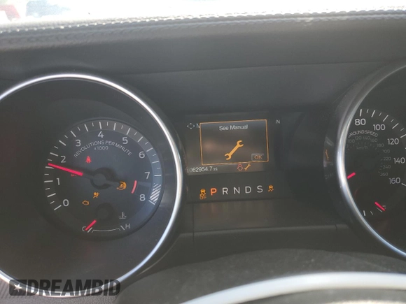 2020 Ford Mustang GT with VIN 1FA6P8CF8L5175338, listed as a Copart auction lot 49947045 with 62,954 mi miles and Salvage Title. Bid and sale history available at DreamBid. Image 9.
