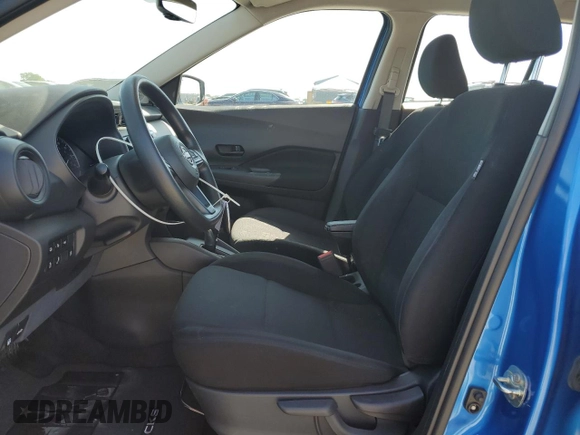 2023 Nissan Kicks S with VIN 3N1CP5BVXPL471071, listed as a Copart auction lot 52956155 with 40,505 mi miles and Salvage Title. Bid and sale history available at DreamBid. Image 7.