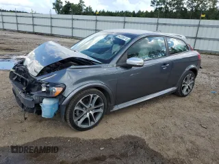 2010 Volvo C30 with VIN YV1672MK4A2179639, listed as a Copart auction lot 64208674 with 111,494 mi miles and Salvage Title. Bid and sale history available at DreamBid. Image 1.