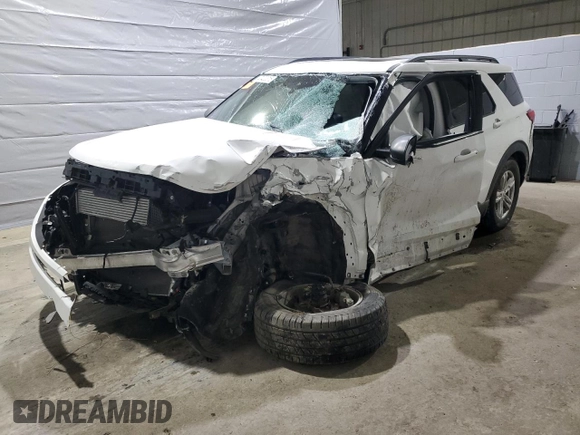 2020 Ford Explorer XLT with VIN 1FMSK8DH8LGC55228, listed as a Copart auction lot 47420315 with Not Provided miles and Salvage Title. Bid and sale history available at DreamBid. Image 1.