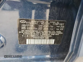 2014 Hyundai Elantra GT with VIN KMHD35LH9EU173485, listed as a Copart auction lot 70723444 with 75,846 mi miles and Salvage Title. Bid and sale history available at carsss.com. Image 15.
