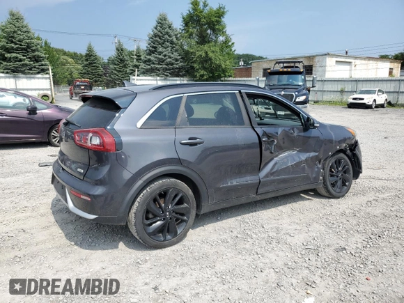 2018 Kia Niro EX with VIN KNDCC3LC8J5134898, listed as a Copart auction lot 64363264 with 93,656 mi miles and Salvage Title. Bid and sale history available at DreamBid. Image 3.