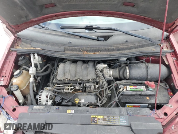 2003 Ford Windstar SE с VIN 2FMZA52443BA14757, выставлен на аукционе Copart как лот 84533924 с пробегом 142 953 миль миль и Списание • Salvage title. История ставок и продаж доступна на DreamBid. Изображение 12.