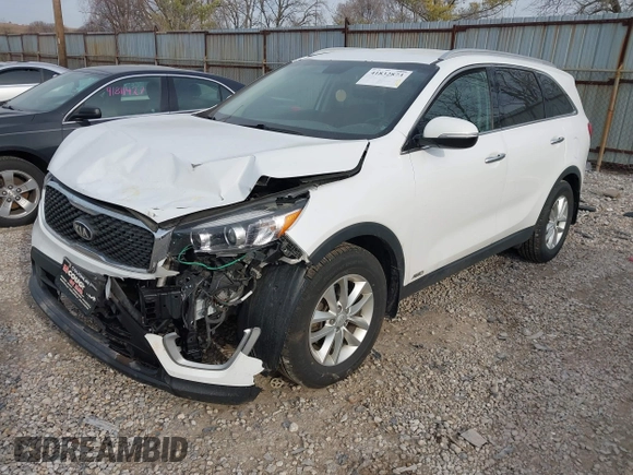 2018 Kia Sorento LX with VIN 5XYPGDA3XJG424355, listed as a IAAI auction lot 41832873 with 114,254 mi miles. Bid and sale history available at carsss.com. Image 17.