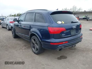 2013 Audi Q7 3.0L TDI Prestige with VIN WA1WMBFE2DD006596, listed as a IAAI auction lot 41879103 with 118,956 mi miles. Bid and sale history available at carsss.com. Image 3.
