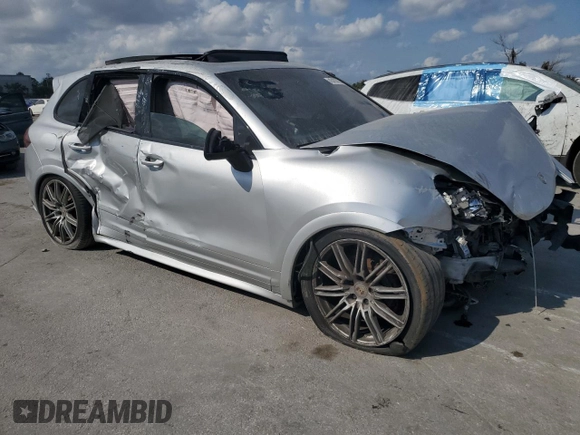 2013 Porsche Cayenne GTS with VIN WP1AD2A2XDLA78549, listed as a Copart auction lot 43433225 with Not provided miles and Clean title. Bid and sale history available at DreamBid. Image 4.