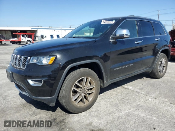 2019 Jeep Grand Cherokee Limited with VIN 1C4RJFBG8KC810415, listed as a Copart auction lot 54056115 with 13,038 mi miles and Salvage Title. Bid and sale history available at carsss.com. Image 1.