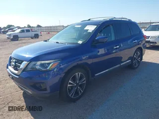 2017 Nissan Pathfinder Platinum with VIN 5N1DR2MN7HC682843, listed as a IAAI auction lot 42668614 with 86,880 mi miles and . Bid and sale history available at DreamBid. Image 17.
