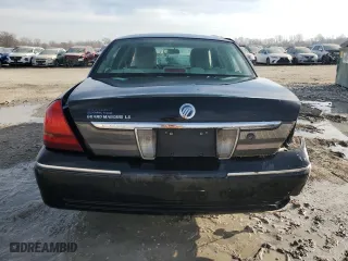 2011 Mercury Grand Marquis LS with VIN 2MEBM7FV0BX608564, listed as a Copart auction lot 48513095 with 128,241 mi miles and Salvage Title. Bid and sale history available at carsss.com. Image 6.