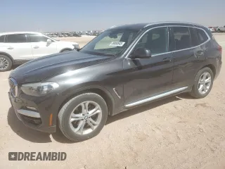 2019 BMW X3 sDrive30i with VIN 5UXTR7C52KLR52775, listed as a Copart auction lot 49080645 with 93,584 mi miles and Salvage Title. Bid and sale history available at carsss.com. Image 1.