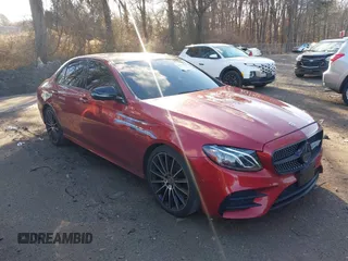 2019 Mercedes-Benz E 53 AMG with VIN WDDZF6BB7KA634027, listed as a IAAI auction lot 41577255 with 51,343 mi miles and . Bid and sale history available at DreamBid. Image 1.