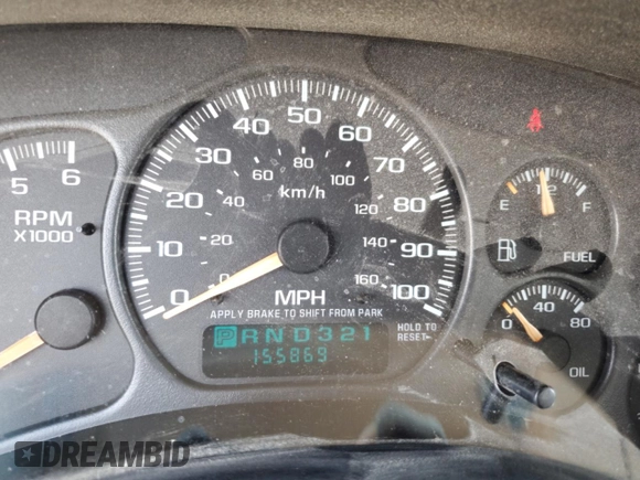 2002 Chevrolet Tahoe LT with VIN 1GNEK13Z82R245652, listed as a Copart auction lot 71496024 with 155,869 mi miles and Salvage Title. Bid and sale history available at carsss.com. Image 9.