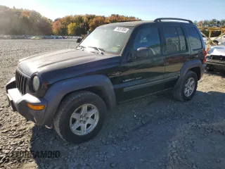 2003 Jeep Liberty Sport with VIN 1J4GL48K33W729978, listed as a Copart auction lot 76207834 with 104,992 mi miles and Clean Title. Bid and sale history available at carsss.com. Image 1.