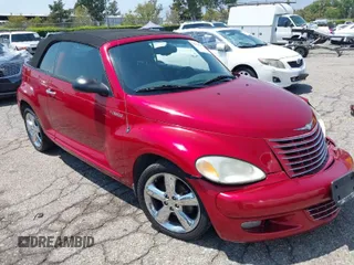 2005 Chrysler PT Cruiser GT with VIN 3C3AY75S55T336533, listed as a IAAI auction lot 39948193 with 98,801 mi miles. Bid and sale history available at carsss.com. Image 1.