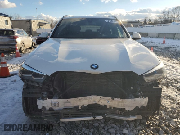 2021 BMW X5 M50i with VIN 5UXJU4C03M9E80842, listed as a Copart auction lot 42736845 with 75,390 mi miles and Salvage Title. Bid and sale history available at carsss.com. Image 5.