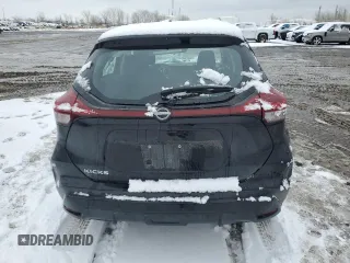 2025 Nissan Kicks SV с VIN 3N1CP5CV4SL472689, выставлен на аукционе Copart как лот 52130535 с пробегом 966 миль миль и Списание • Salvage title. История ставок и продаж доступна на DreamBid. Изображение 6.