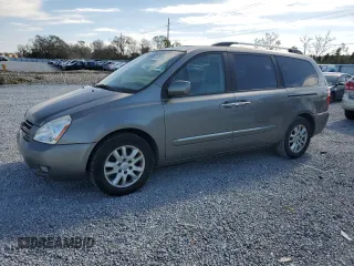 2010 Kia Sedona EX with VIN KNDMH4C37A6329588, listed as a Copart auction lot 88289775 with 127,529 mi miles and Clean Title. Bid and sale history available at carsss.com. Image 1.
