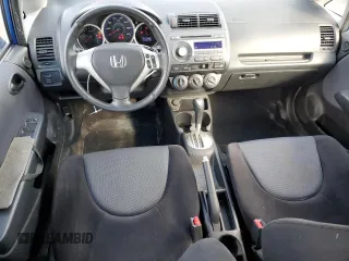 2008 Honda Fit Sport with VIN JHMGD38688S045943, listed as a Copart auction lot 49443655 with 81,764 mi miles and Salvage Title. Bid and sale history available at carsss.com. Image 8.
