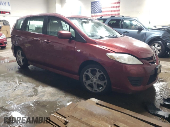 2008 Mazda 5 Sport with VIN JM1CR293480321756, listed as a Copart auction lot 86882064 with Not Provided miles and Salvage Title. Bid and sale history available at carsss.com. Image 4.