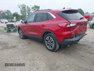 2020 Ford Escape SEL z VIN 1FMCU9H61LUC43162, wystawiony jako IAAI lot #42416146 z przebiegiem 50 718 mil mil oraz . Historia ofert i sprzedaży dostępna na DreamBid. Obrazek 3.