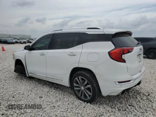 2019 GMC Terrain Denali with VIN 3GKALSEX7KL396483, listed as a Copart auction lot 50463135 with 93,860 mi miles and Salvage Title. Bid and sale history available at DreamBid. Image 2.