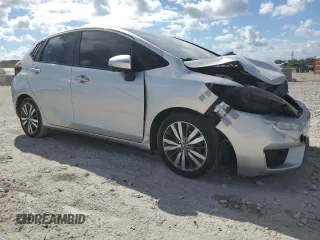 2015 Honda Fit EX-L with VIN 3HGGK5H81FM705493, listed as a Copart auction lot 44990535 with 105,121 mi miles and Salvage Title. Bid and sale history available at carsss.com. Image 4.