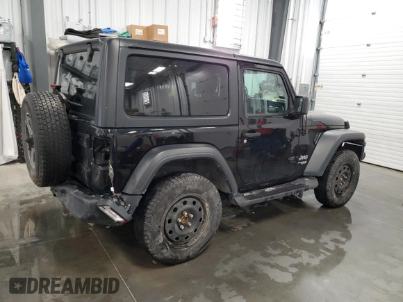 2020 Jeep Wrangler Sport S z VIN 1C4GJXAG4LW274996, wystawiony jako Copart lot #43407175 z przebiegiem 72 346 mil mil oraz Szkoda całkowita • Salvage title. Historia ofert i sprzedaży dostępna na DreamBid. Obrazek 3.