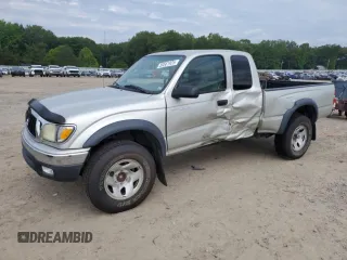 2004 Toyota Tacoma PreRunner with VIN 5TESM92N24Z368468, listed as a Copart auction lot 59561925 with 173,486 mi miles and Salvage title. Bid and sale history available at DreamBid. Image 1.