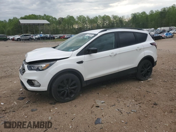 2018 Ford Escape SE with VIN 1FMCU9GD6JUC68412, listed as a Copart auction lot 53259285 with 98,863 mi miles and Salvage Title. Bid and sale history available at carsss.com. Image 1.