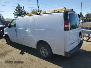 2005 Chevrolet Express Cargo z VIN 1GCFG15X751112877, wystawiony jako Copart lot #77494014 z przebiegiem 349 555 mil mil oraz Czysty tytuł • Clean title. Historia ofert i sprzedaży dostępna na DreamBid. Obrazek 2.