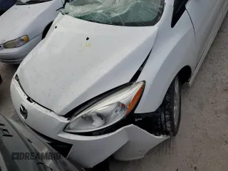 2015 Mazda Mazda5 Grand Touring with VIN JM1CW2DL0F0188961, listed as a Copart auction lot 76677044 with 0 mi miles and Salvage Title. Bid and sale history available at carsss.com. Image 12.