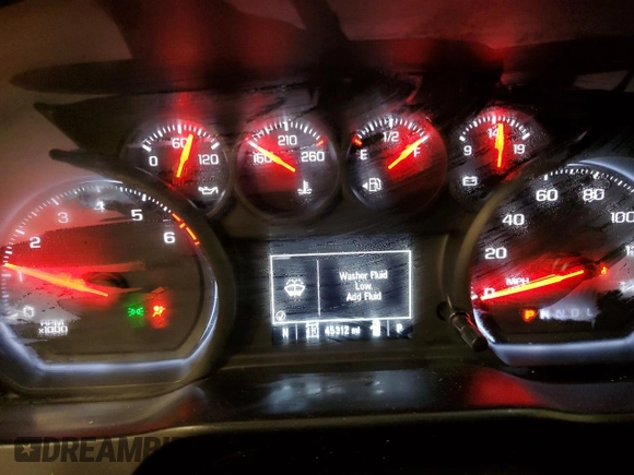 2019 Chevrolet Silverado 1500 Custom with VIN 1GCRYBEH5KZ334971, listed as a Copart auction lot 88051285 with 45,312 mi miles and Salvage Title. Bid and sale history available at DreamBid. Image 9.