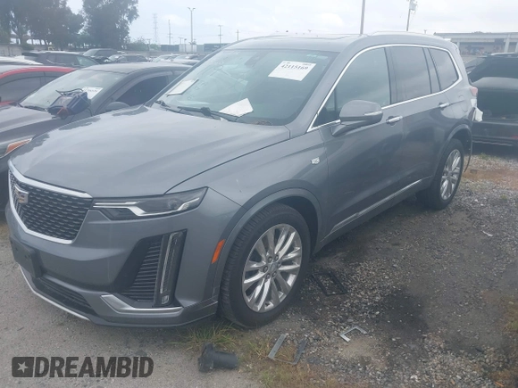 2020 Cadillac XT6 FWD Premium Luxury with VIN 1GYKPCRSXLZ105231, listed as a IAAI auction lot 42115169 with 70,319 mi miles. Bid and sale history available at carsss.com. Image 2.