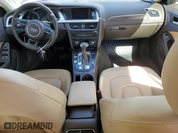 2016 Audi A4 Premium with VIN WAUAFAFL9GN008392, listed as a Copart auction lot 43998095 with 39,901 mi miles and Salvage Title. Bid and sale history available at carsss.com. Image 8.