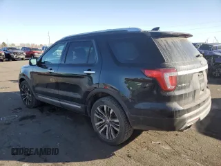 2016 Ford Explorer Platinum with VIN 1FM5K8HTXGGC66636, listed as a Copart auction lot 43134545 with 114,401 mi miles and Salvage Title. Bid and sale history available at DreamBid. Image 2.