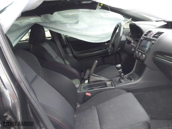 2018 Subaru WRX Premium with VIN JF1VA1C62J9821208, listed as a IAAI auction lot 41509874 with 75,341 mi miles. Bid and sale history available at carsss.com. Image 5.