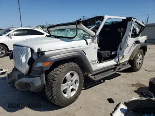 2019 Jeep Wrangler Unlimited Sport S z VIN 1C4HJXDN7KW638020, wystawiony jako Copart lot #48636745 z przebiegiem Nie podano mil oraz Nie do naprawy • Non repairable. Historia ofert i sprzedaży dostępna na DreamBid. Obrazek 1.