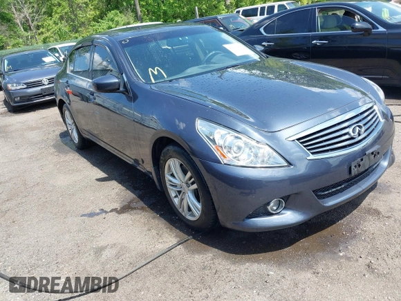 2013 Infiniti G37 x z VIN JN1CV6AR0DM757531, wystawiony jako IAAI lot #42149177 z przebiegiem 150 541 mil mil oraz . Historia ofert i sprzedaży dostępna na DreamBid. Obrazek 1.