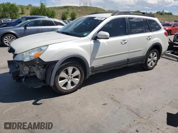 2012 Subaru Outback Limited with VIN 4S4BREJC3C2234335, listed as a Copart auction lot 57821585 with 141,029 mi miles and Salvage title. Bid and sale history available at DreamBid. Image 1.