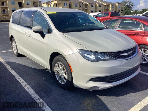 2017 Chrysler Pacifica Touring with VIN 2C4RC1DG5HR764942, listed as a IAAI auction lot 42796303 with 64,391 mi miles and . Bid and sale history available at DreamBid. Image 34.