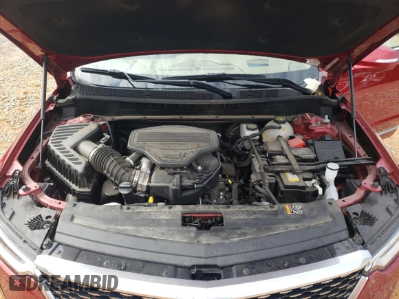 2023 Cadillac XT6 Premium Luxury with VIN 1GYKPERS0PZ179033, listed as a Copart auction lot 42853465 with 26,321 mi miles and Salvage Title. Bid and sale history available at DreamBid. Image 12.