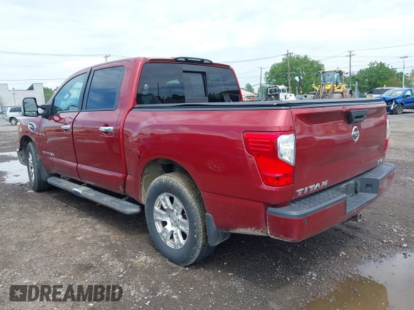 2017 Nissan Titan SV with VIN 1N6AA1E66HN563991, listed as a IAAI auction lot 42639581 with 183,449 mi miles and . Bid and sale history available at DreamBid. Image 3.