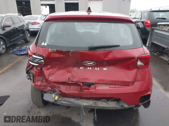 2022 Hyundai Venue SE with VIN KMHRB8A39NU198114, listed as a IAAI auction lot 41538049 with 39,523 mi miles and . Bid and sale history available at DreamBid. Image 16.