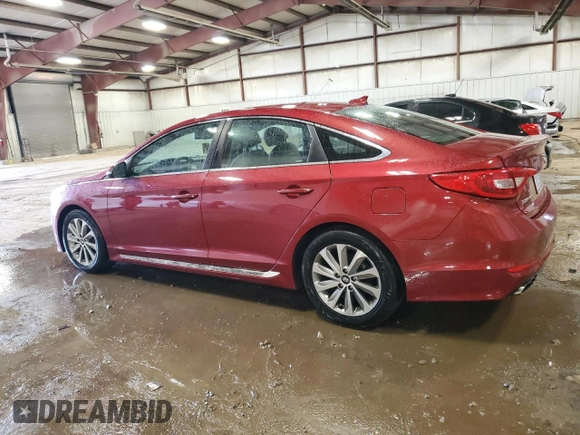 2015 Hyundai Sonata Sport with VIN 5NPE34AF5FH209821, listed as a Copart auction lot 49320145 with Not provided miles and Clean title. Bid and sale history available at DreamBid. Image 2.